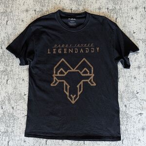 Daddy Yankee Legendaddy Graphic Tour Tee Black Size Large
